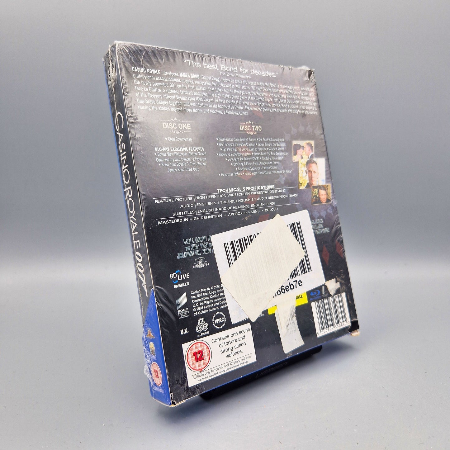 James Bond 007 - Casino Royale	Deluxe Edition	B-Ware - Englische Ausgabe ohne deutschem Ton Blu-Ray Film