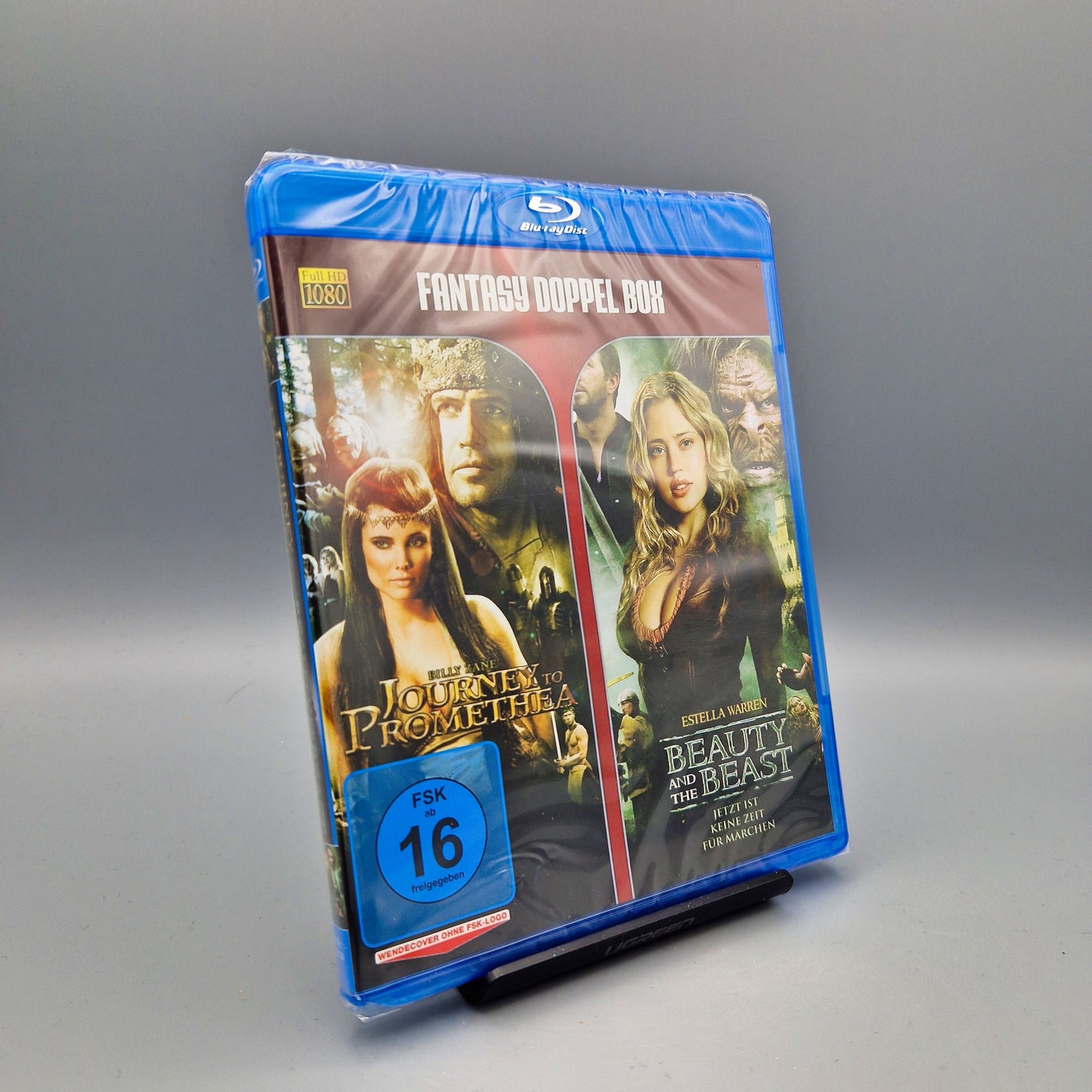 Fantasy Doppel Box: Journey to Promethea & Beauty and the Beast Blu-Ray Film Zustand: Neu
