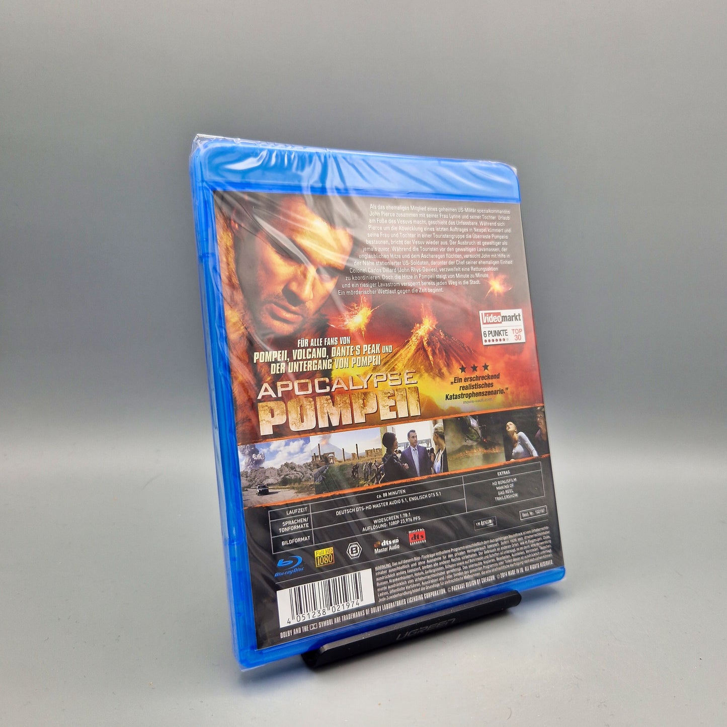 Apocalypse Pompeii Blu-Ray Film mit Adrian Paul Zustand: Neu