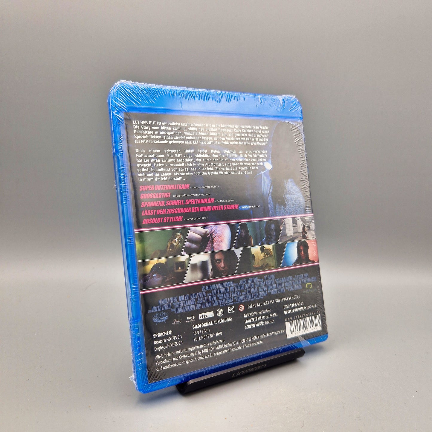 Let her out Blu-Ray Film mit Alanna LeVierge Zustand: Neu