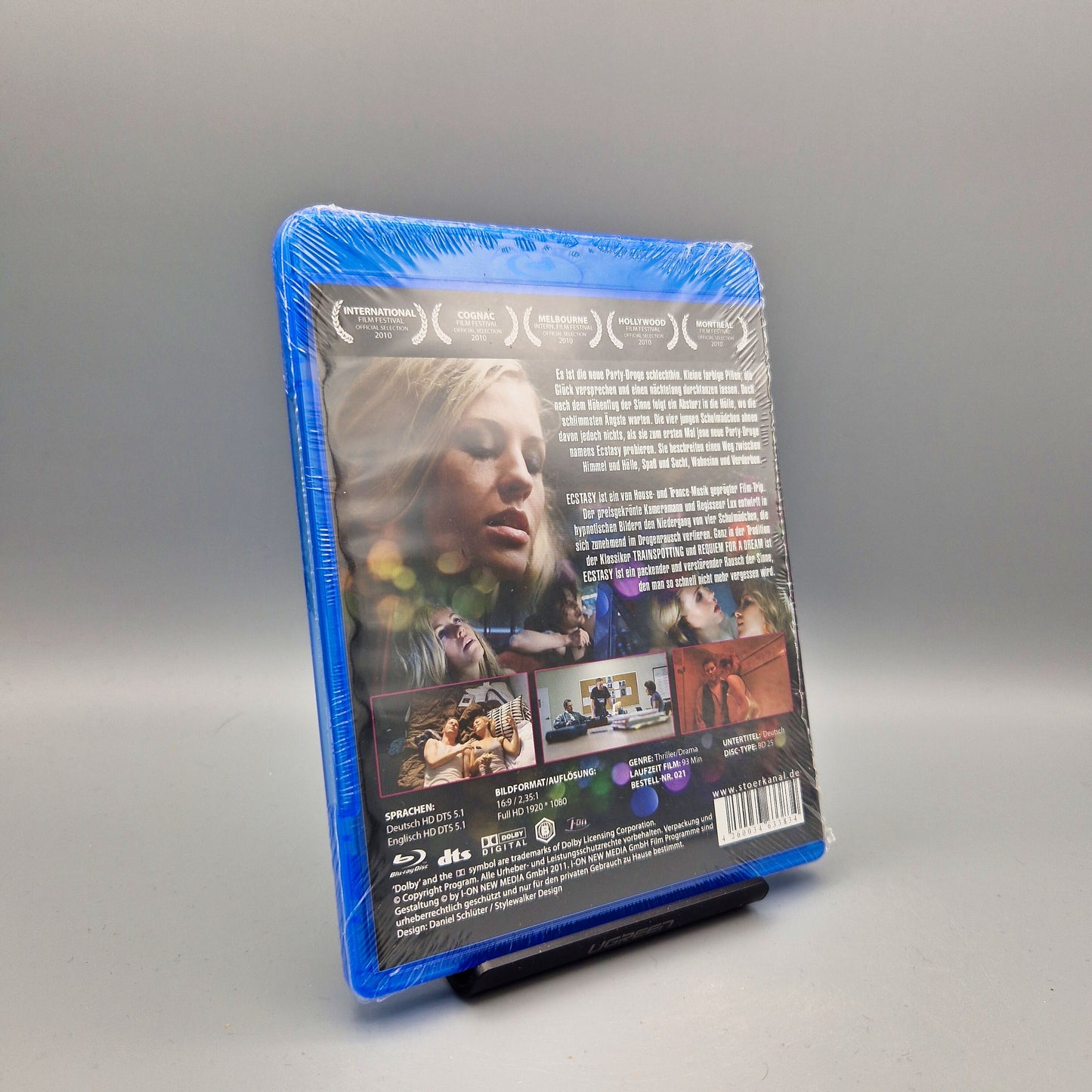 Ecstasy Blu-Ray Film mit Charlie Bewley Zustand: Neu