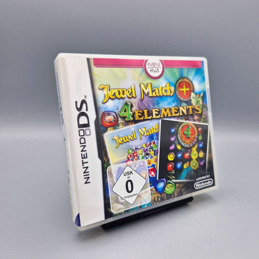 Nintendo DS Spiel: Jewel Match + 4 Elements
