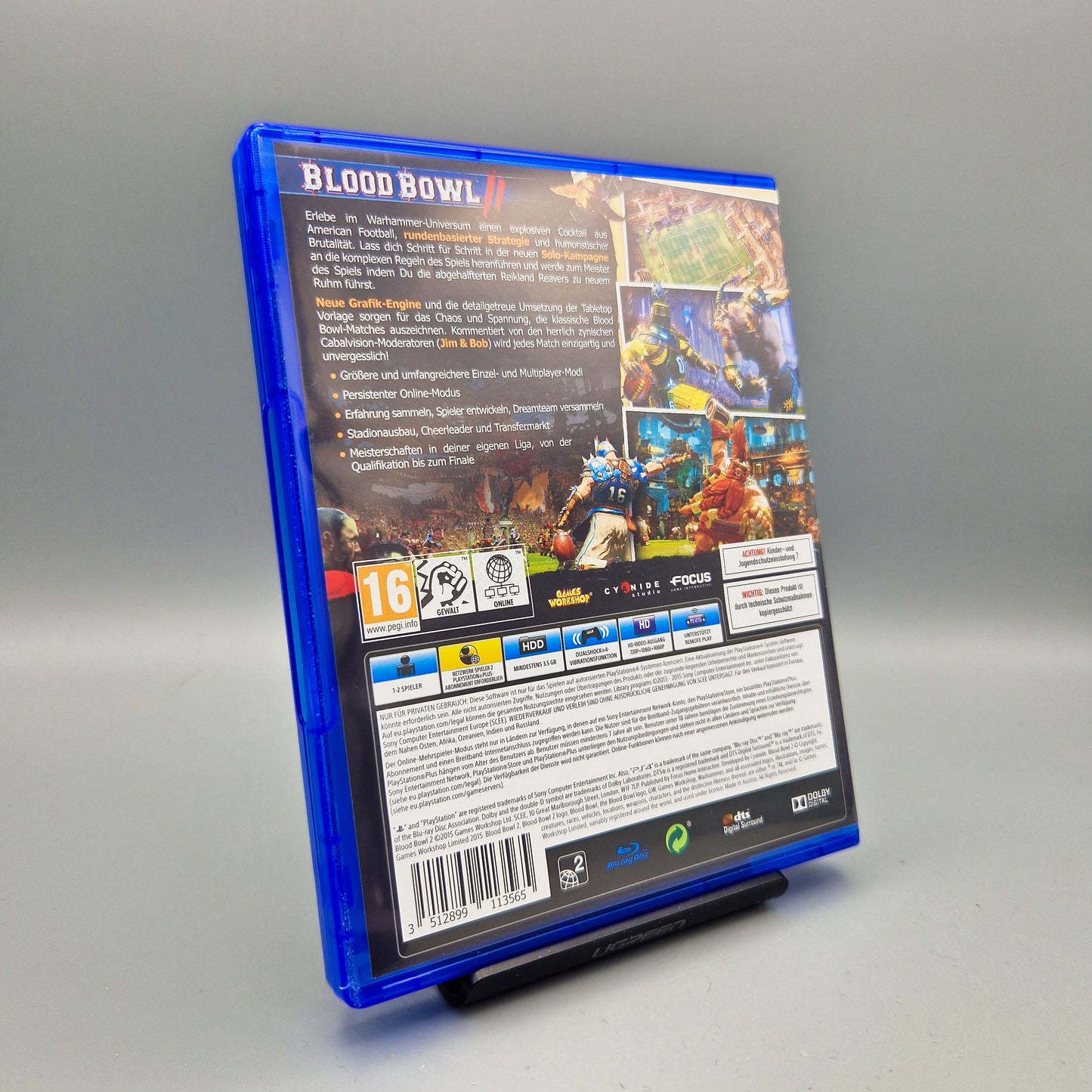Playstation 4 Spiel: Blood Bowl 2