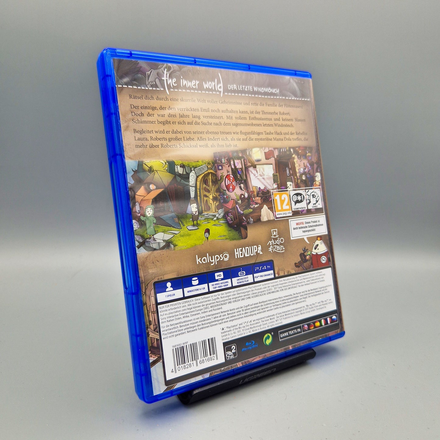 Playstation 4 Spiel: The Inner World - Der letzte Windmönch