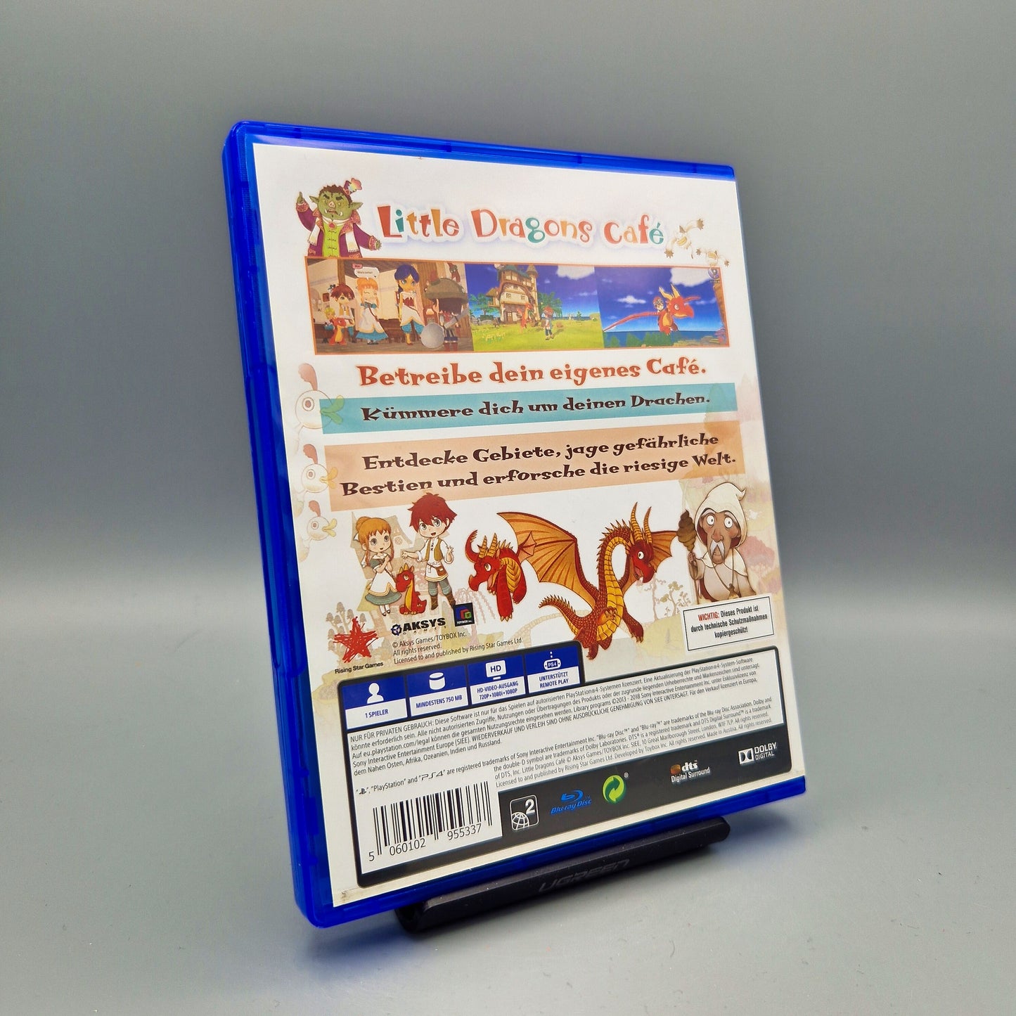 Playstation 4 Spiel: Little Dragons Café