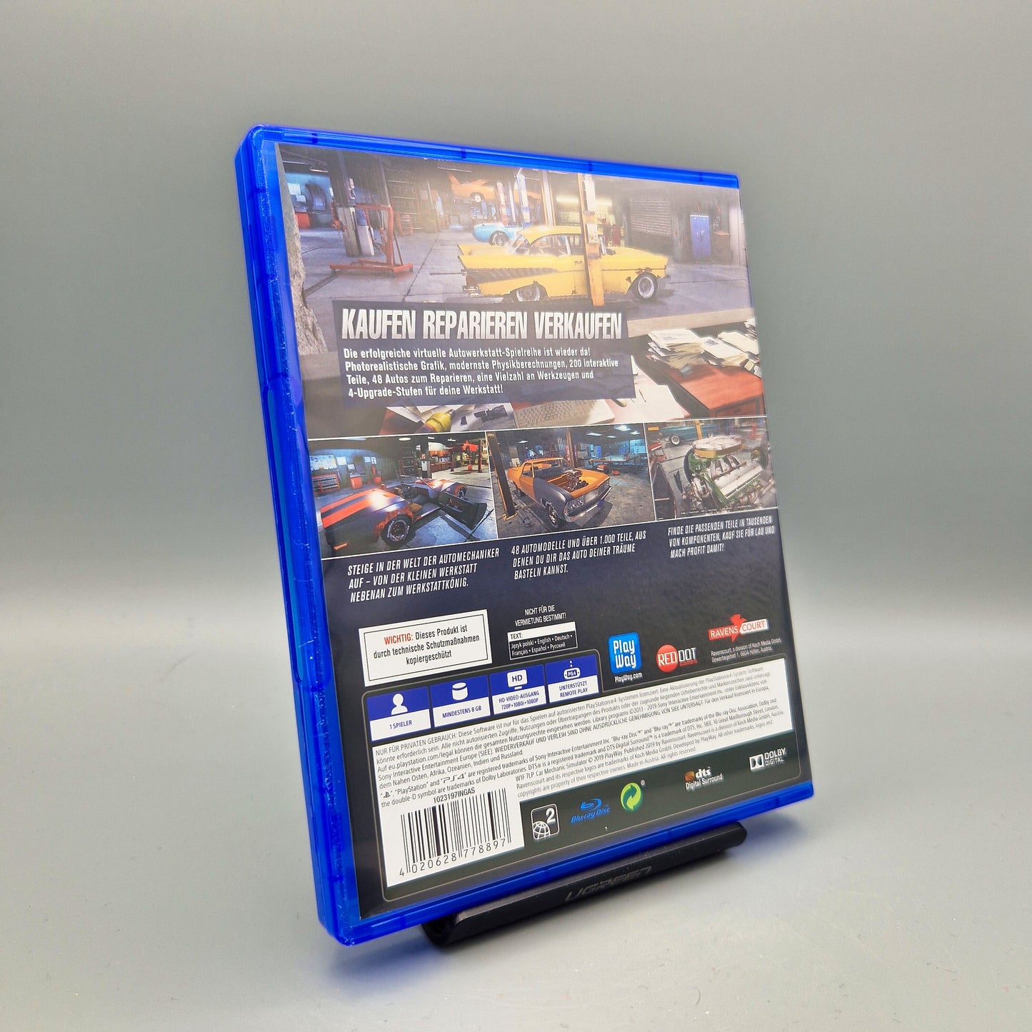 Playstation 4 Spiel: Autowerkstatt Simulator