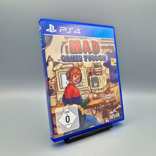 Playstation 4 Spiel: Mad Games Tycoon