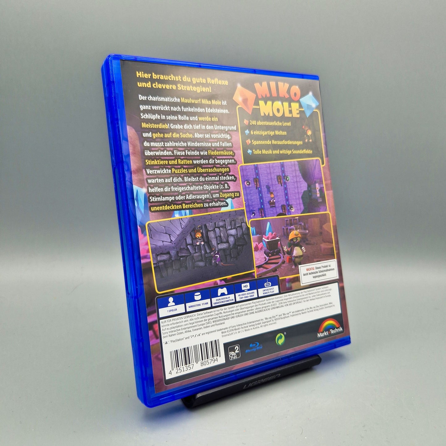 Playstation 4 Spiel: Miko Mole