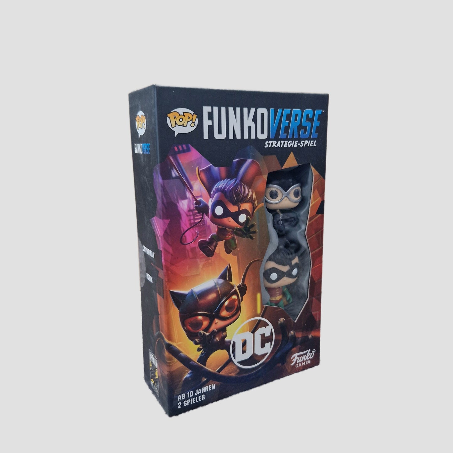 Funko Pop! Funkoverse DC 101 Catwoman & Robin Extension Strategie-Spiel