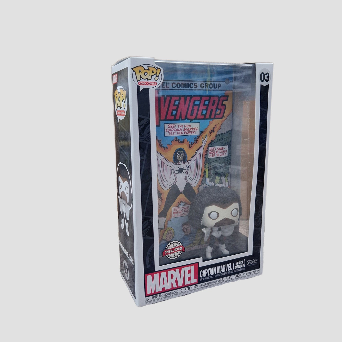 Funko Pop! Comic Covers Marvel #03 Captain Marvel (Monica Rambeau) Special Edition