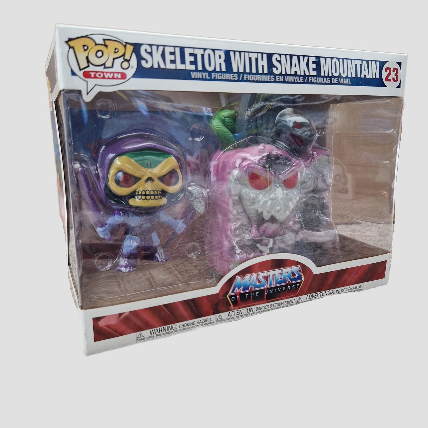 Funko Pop! Town Masters of the Universe #23 Skeletor with Snake Mountain