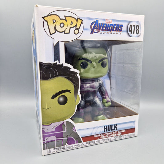 Funko Pop! Marvel - Avengers Endgame	#478 Hulk		6-Inch