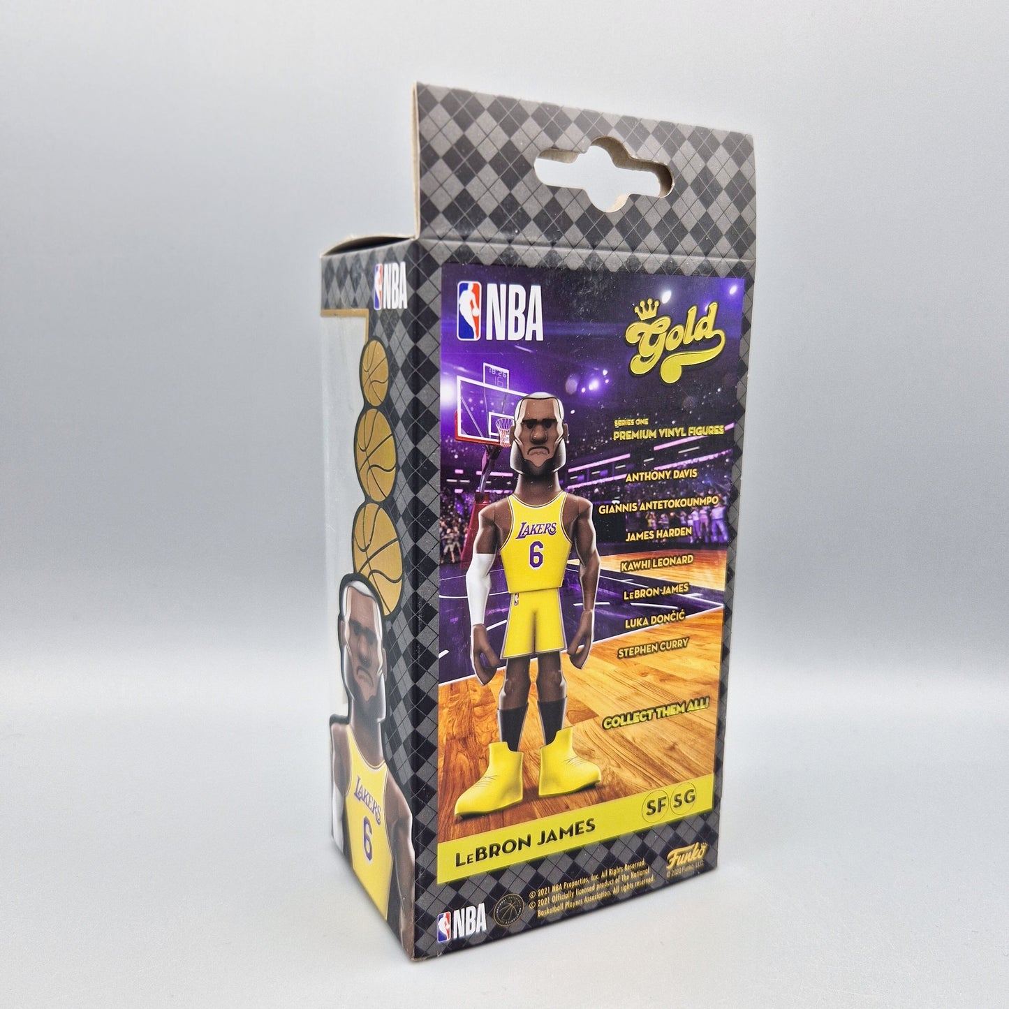 Funko Pop! Gold NBA LeBron James Chase