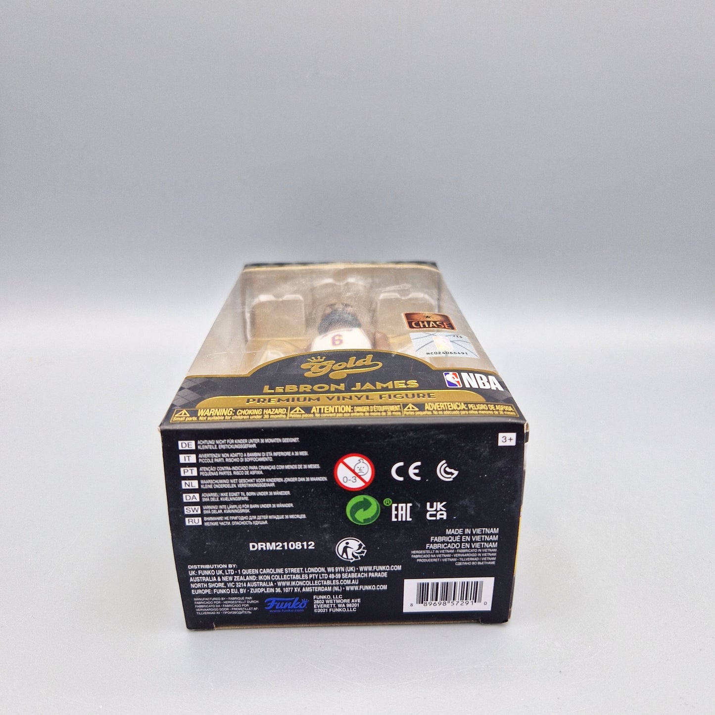 Funko Pop! Gold NBA LeBron James Chase