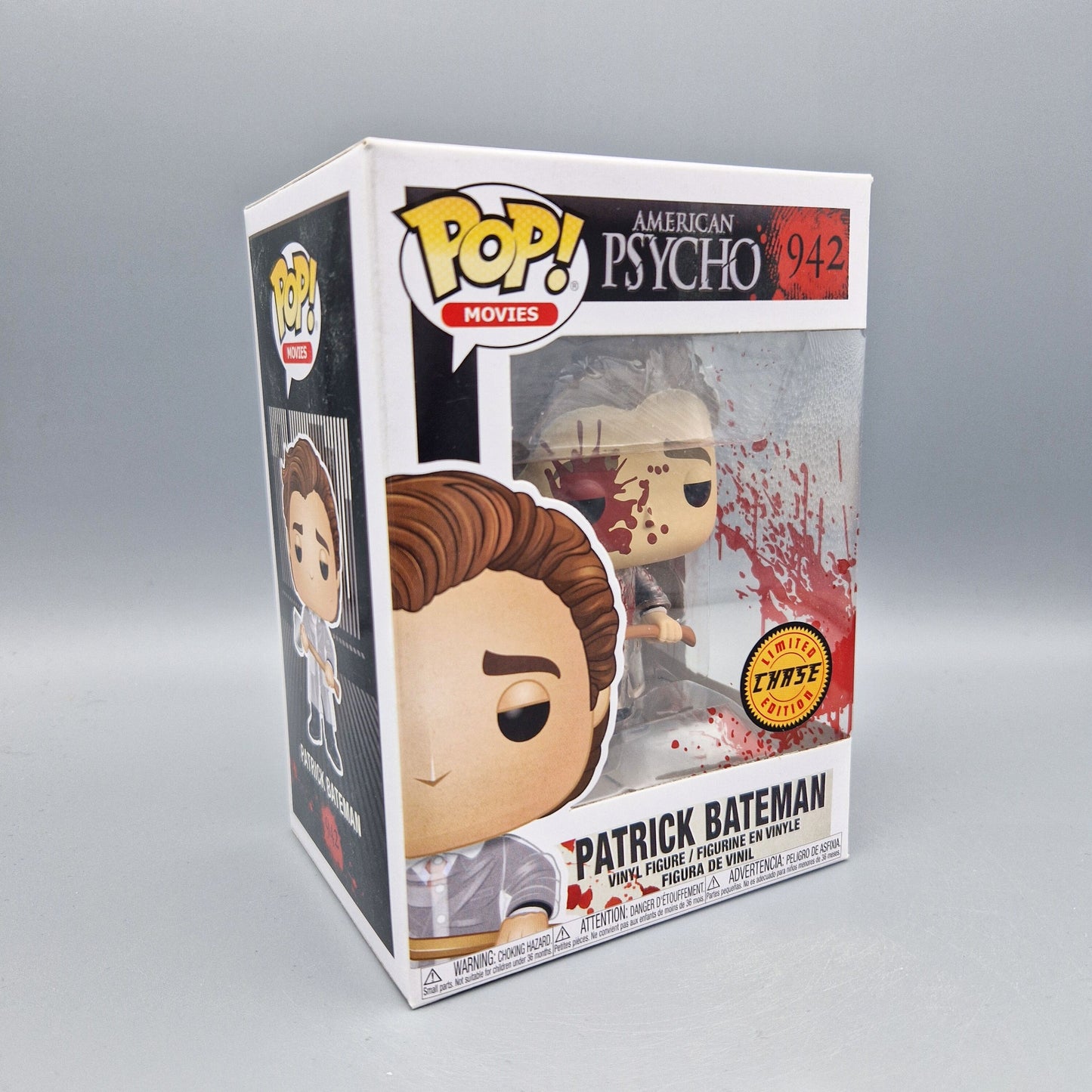 Funko Pop! Movies American Psycho #942 Patrick Bateman Chase