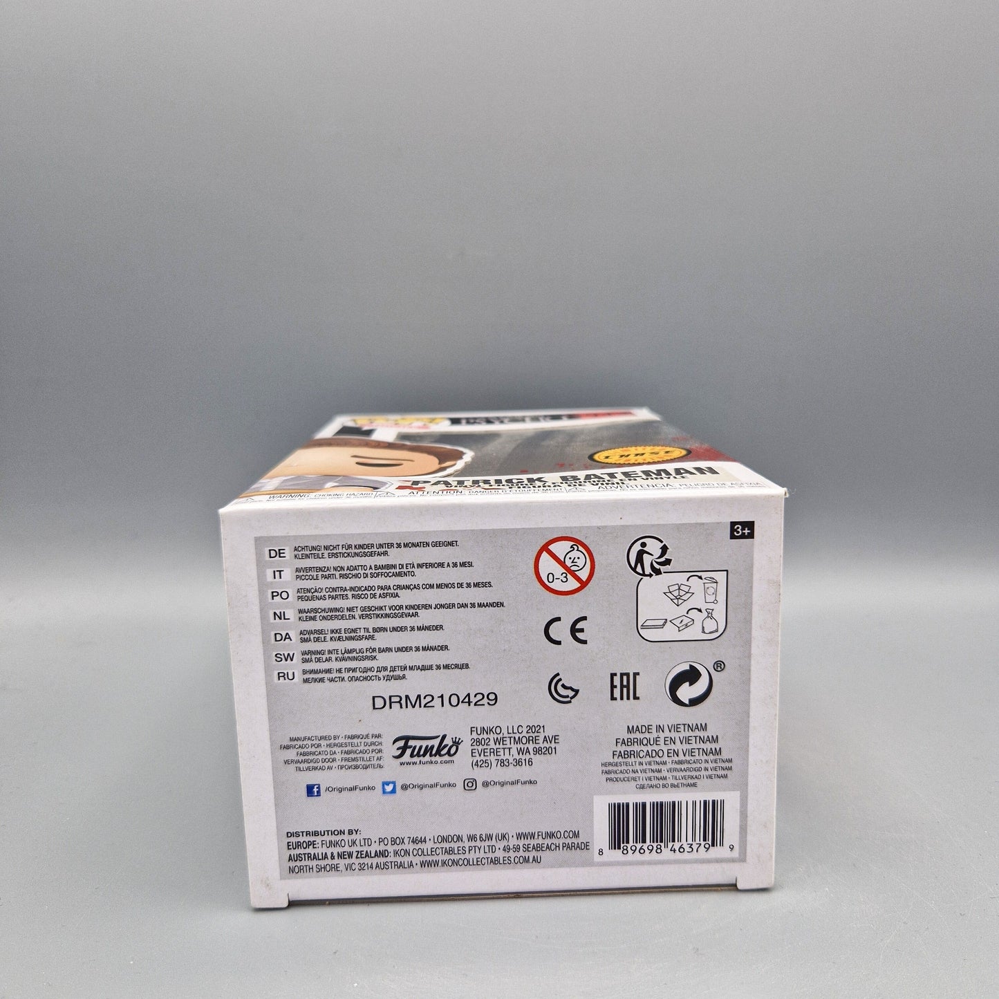 Funko Pop! Movies American Psycho #942 Patrick Bateman Chase