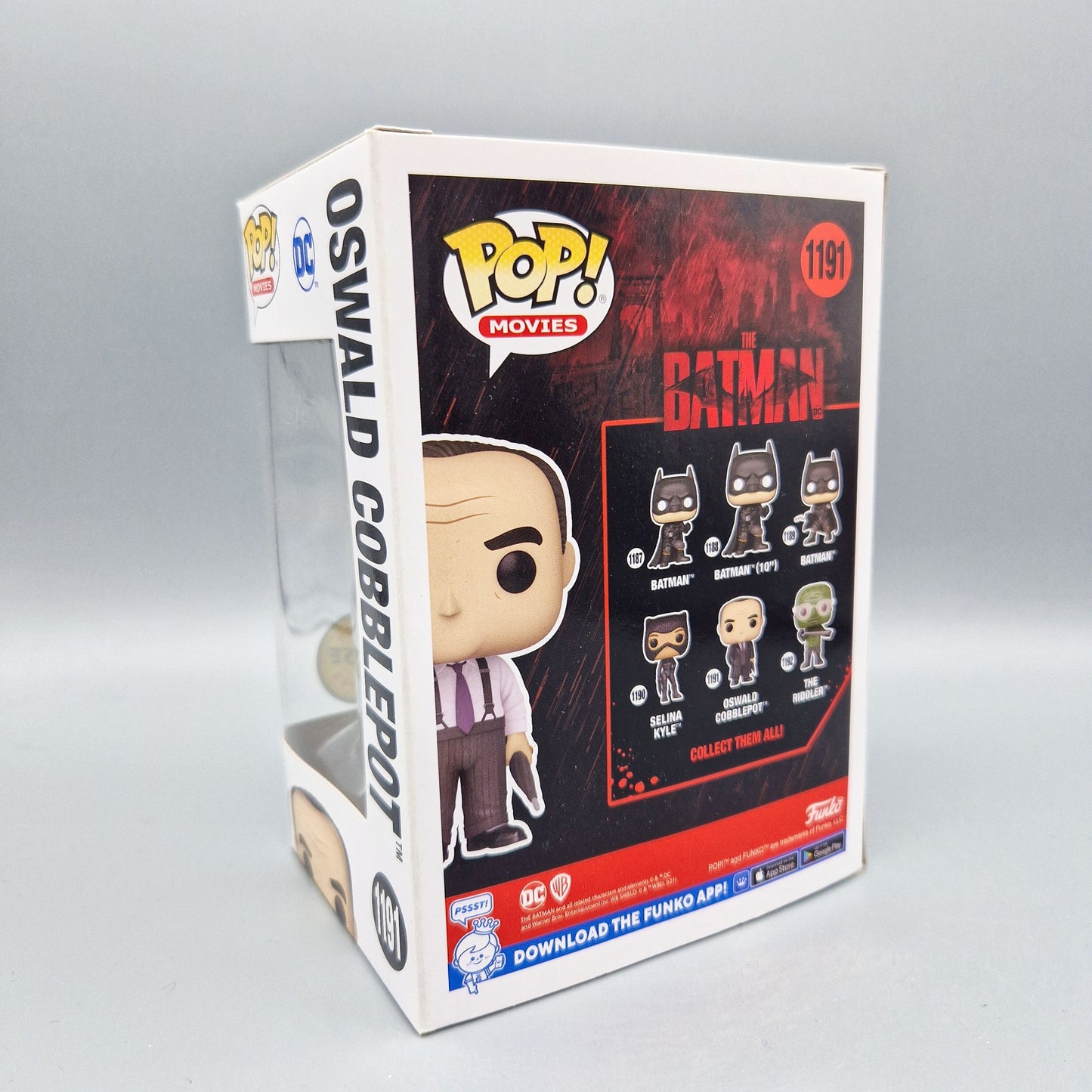 Funko Pop! Movies The Batman #1191 Oswald Cobblepot Chase