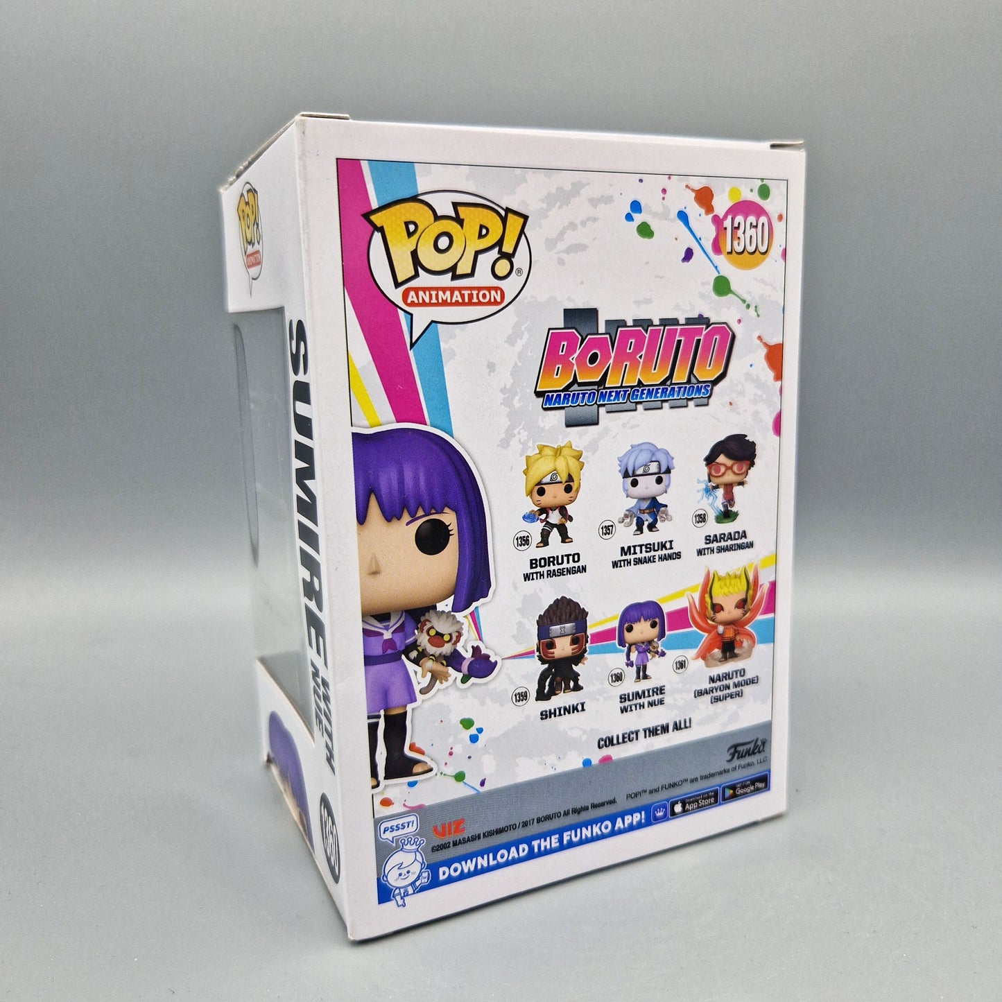 Funko Pop! Animation	Boruto	#1360	Sumire with Nue		Vinylfigur