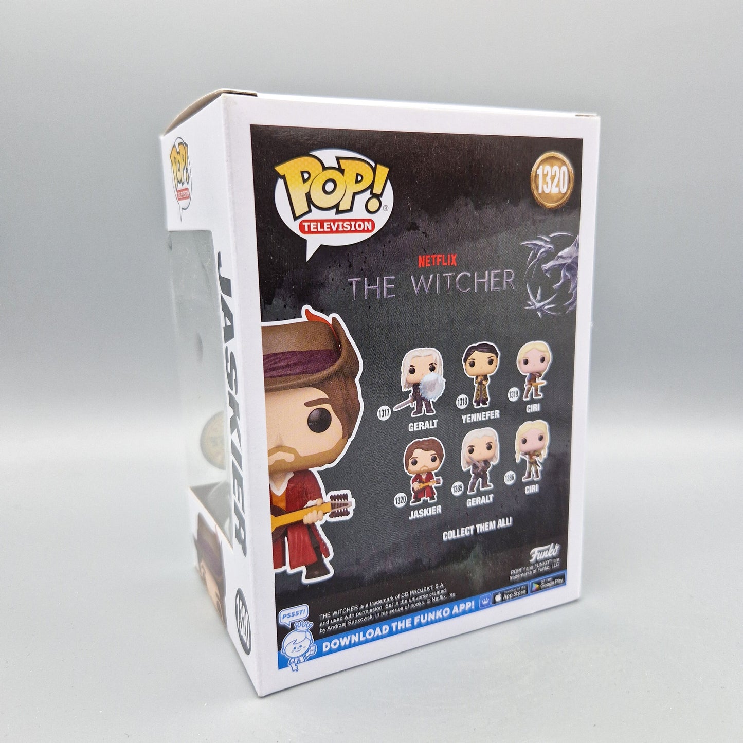 Funko Pop! Television Netflix - The Witcher #1320 Jaskier Chase