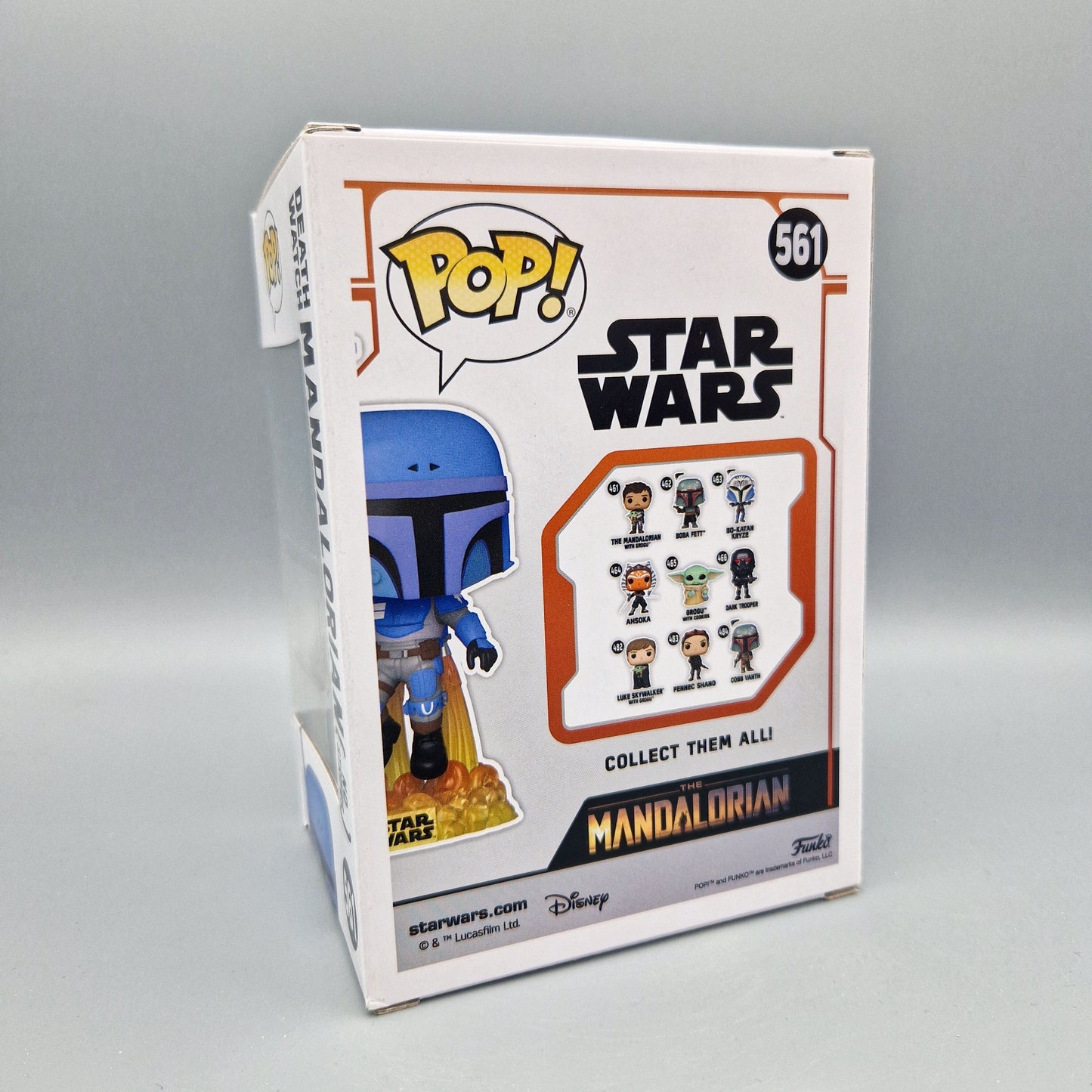 Funko Pop! Star Wars	#561 Mandalorian (No Stripes)	Exclusive