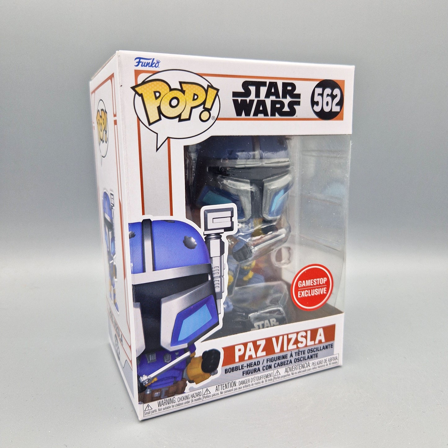 Funko Pop! Star Wars	#562 Paz Vizsla	Exclusive