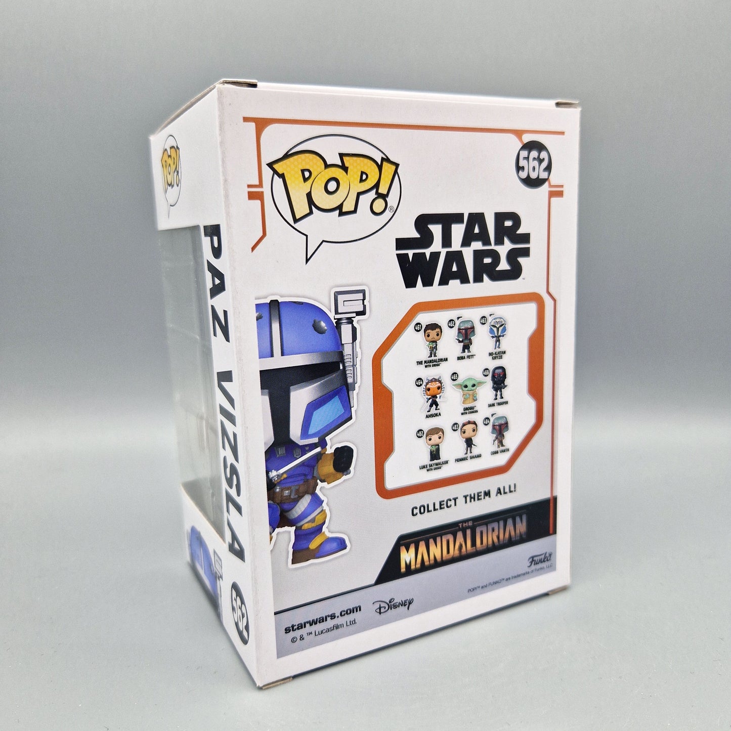 Funko Pop! Star Wars	#562 Paz Vizsla	Exclusive