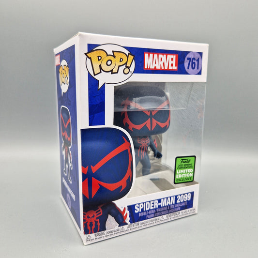 Funko Pop! Marvel	#761 Spider-Man 2099	2021 Spring Convention	Vinylfigur