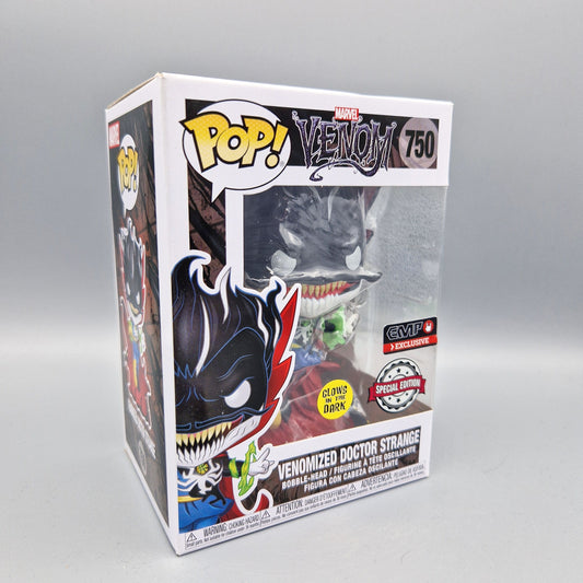 Funko Pop! Marvel - Venom	#750 Venomized Doctor Strange	Glows in the Dark	Vinylfigur