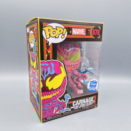 Funko Pop! Marvel	#678 Carnage	Limited Edition	Vinylfigur