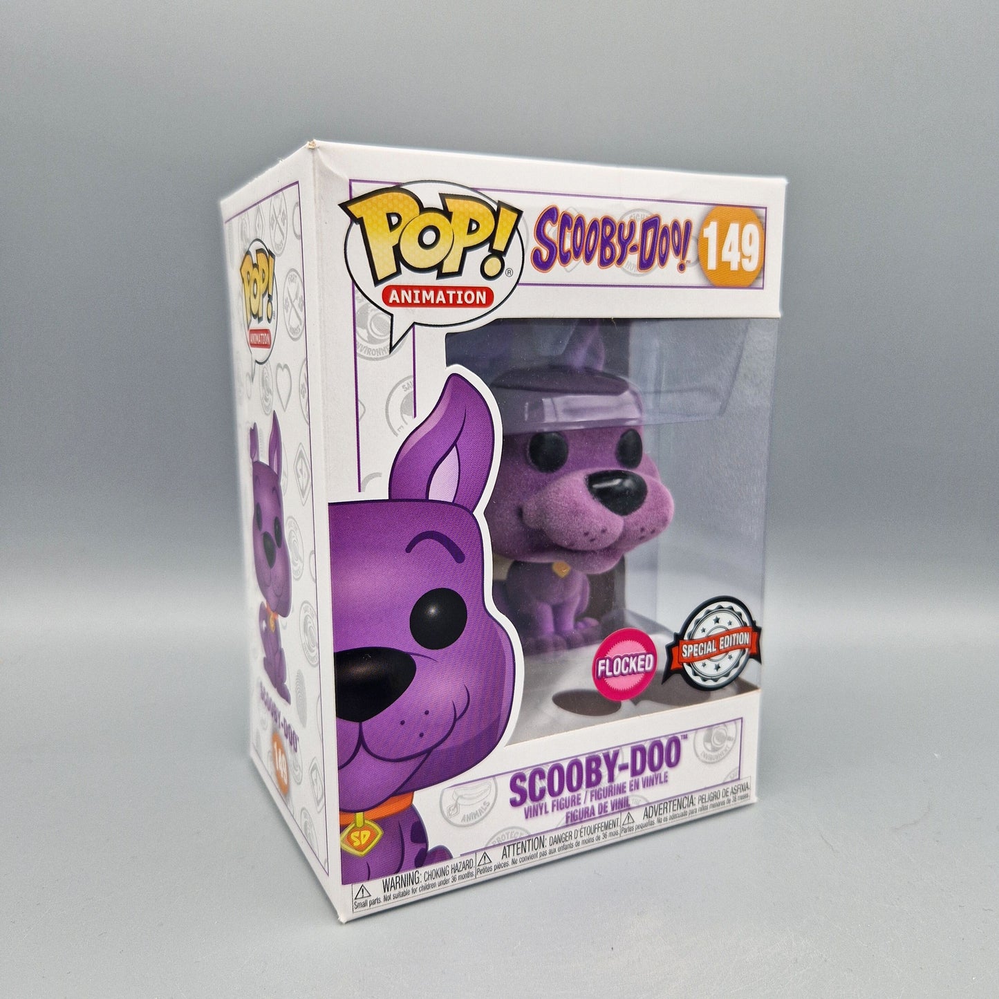 Funko Pop! Animation	Scooby-Doo!	#149 Scooby-Doo	Flocked	Vinylfigur