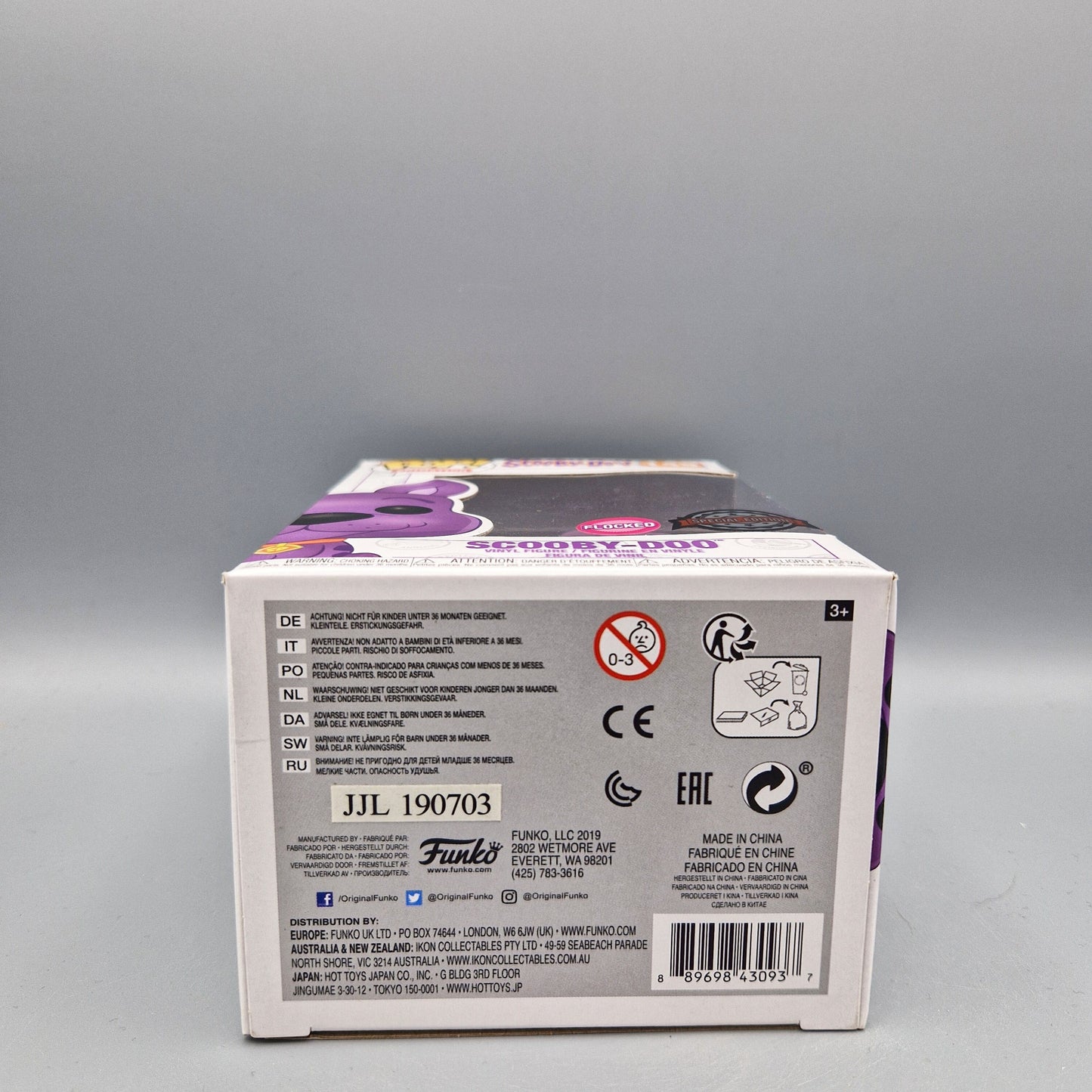 Funko Pop! Animation	Scooby-Doo!	#149 Scooby-Doo	Flocked	Vinylfigur