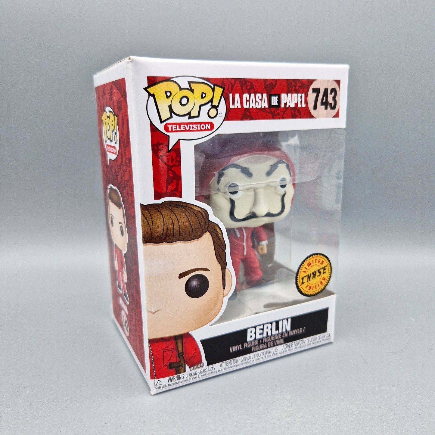 Funko Pop! Television La Casa de Papel #743 Berlin Chase Vinylfigur