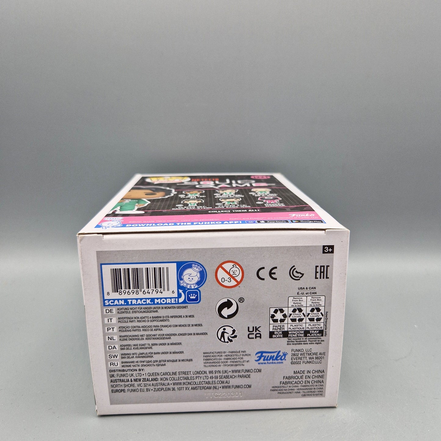 Funko Pop! Television Netflix - Squid Game #1221 Player 199: Ali Vinylfigur