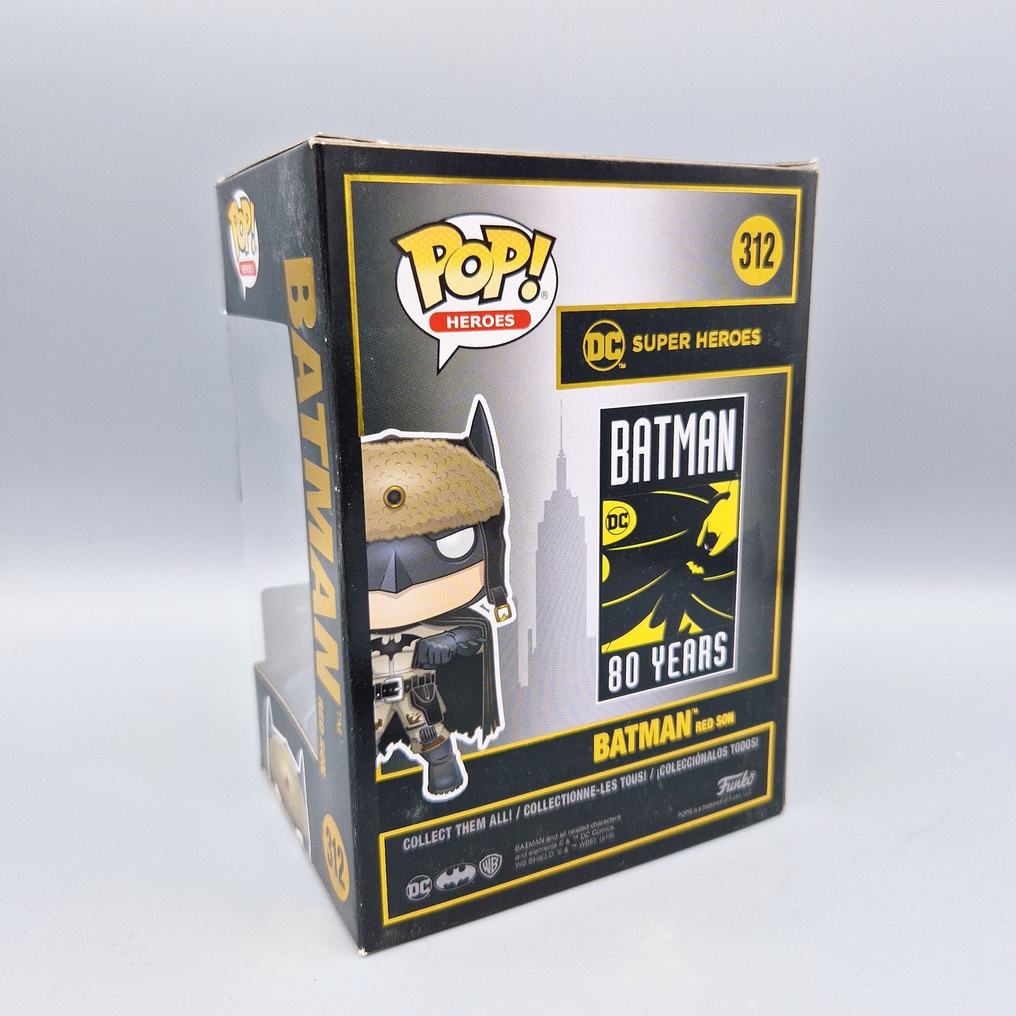 Funko Pop! Heroes Batman #312 Batman Red Son Vinylfigur