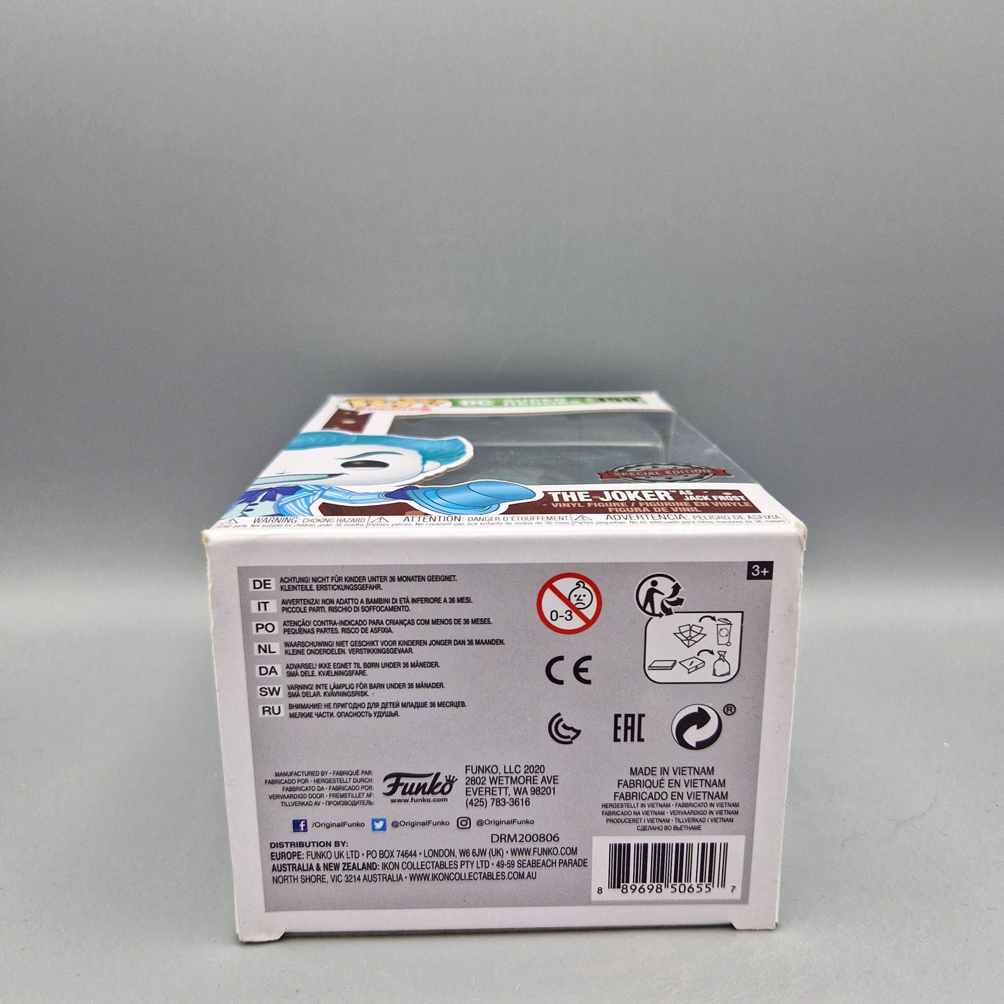 Funko Pop! Heroes DC Super Heroes #359 The Joker as Jack Frost Special Edition Vinylfigur