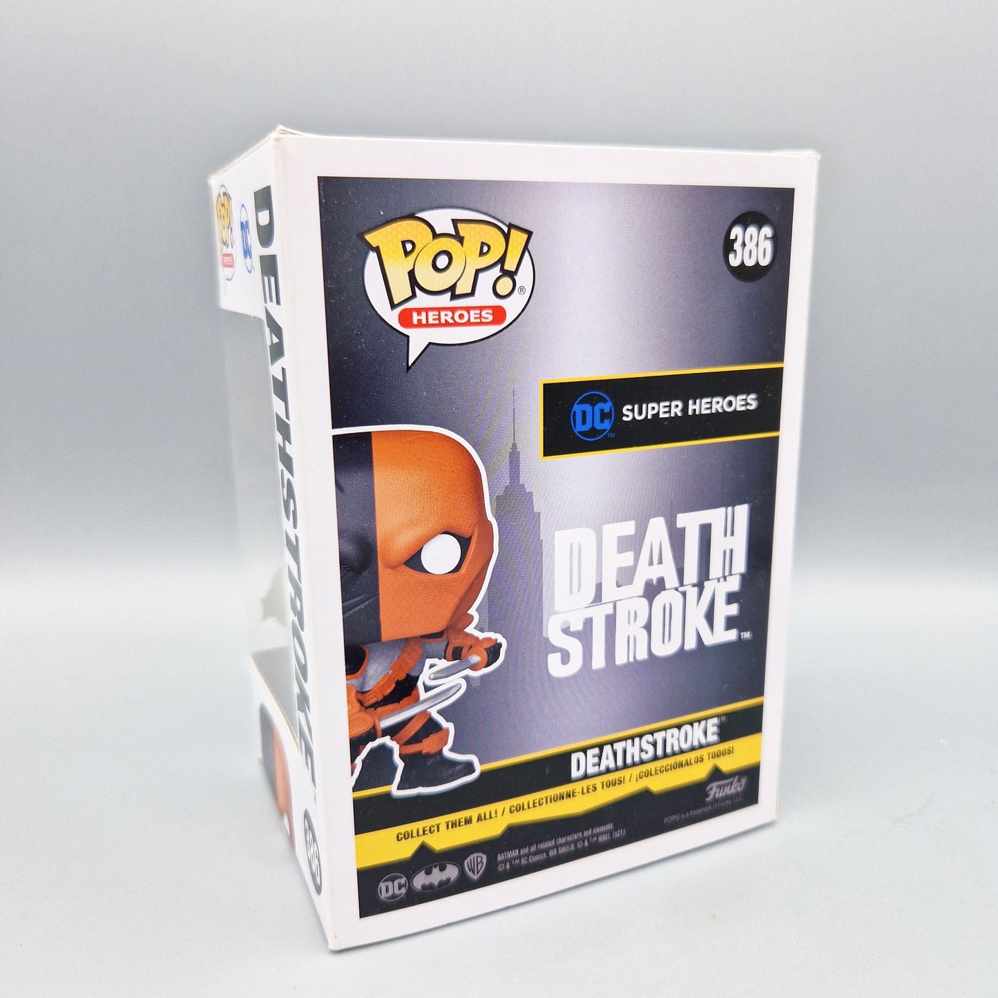 Funko Pop! Heroes Batman #386 Deathstroke Special Edition Vinylfigur