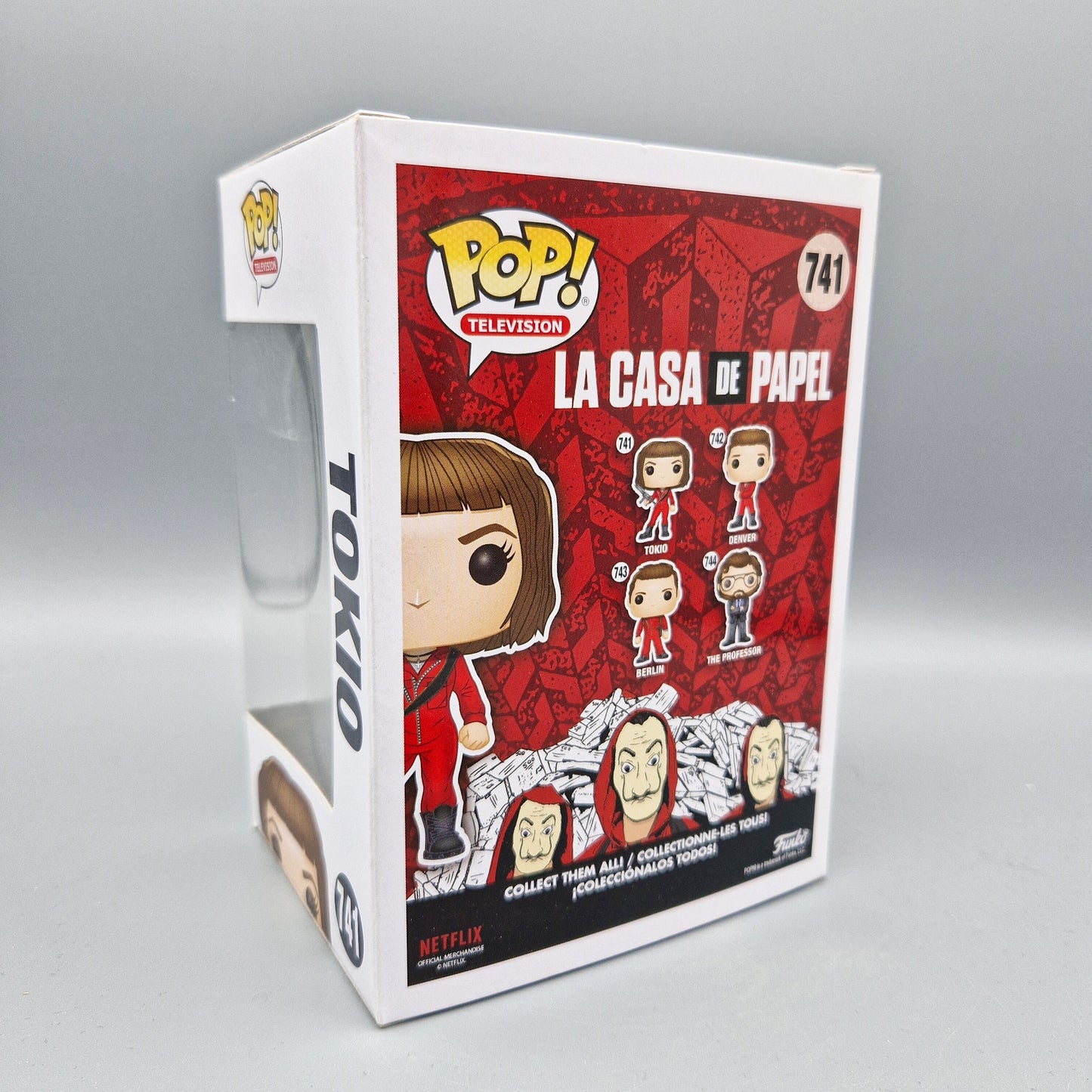 Funko Pop! Television La Casa de Papel #741 Tokio Vinylfigur
