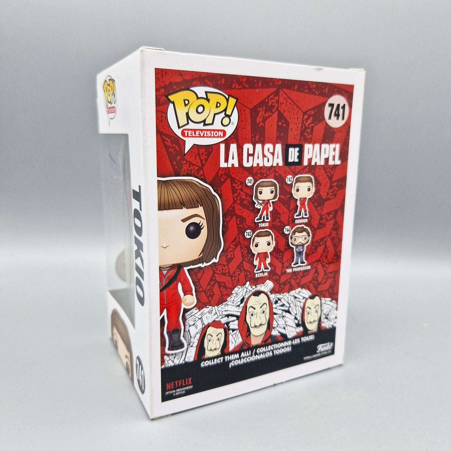Funko Pop! Television La Casa de Papel #741 Tokio Chase Vinylfigur