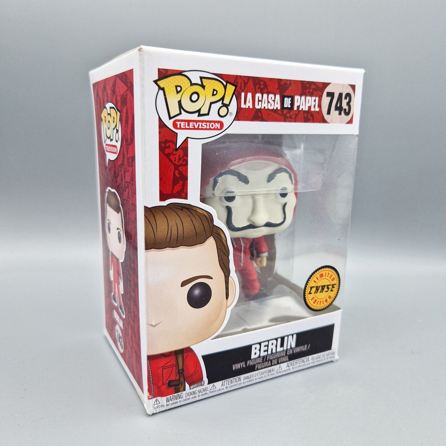 Funko Pop! Television La Casa de Papel #743 Berlin Chase Vinylfigur