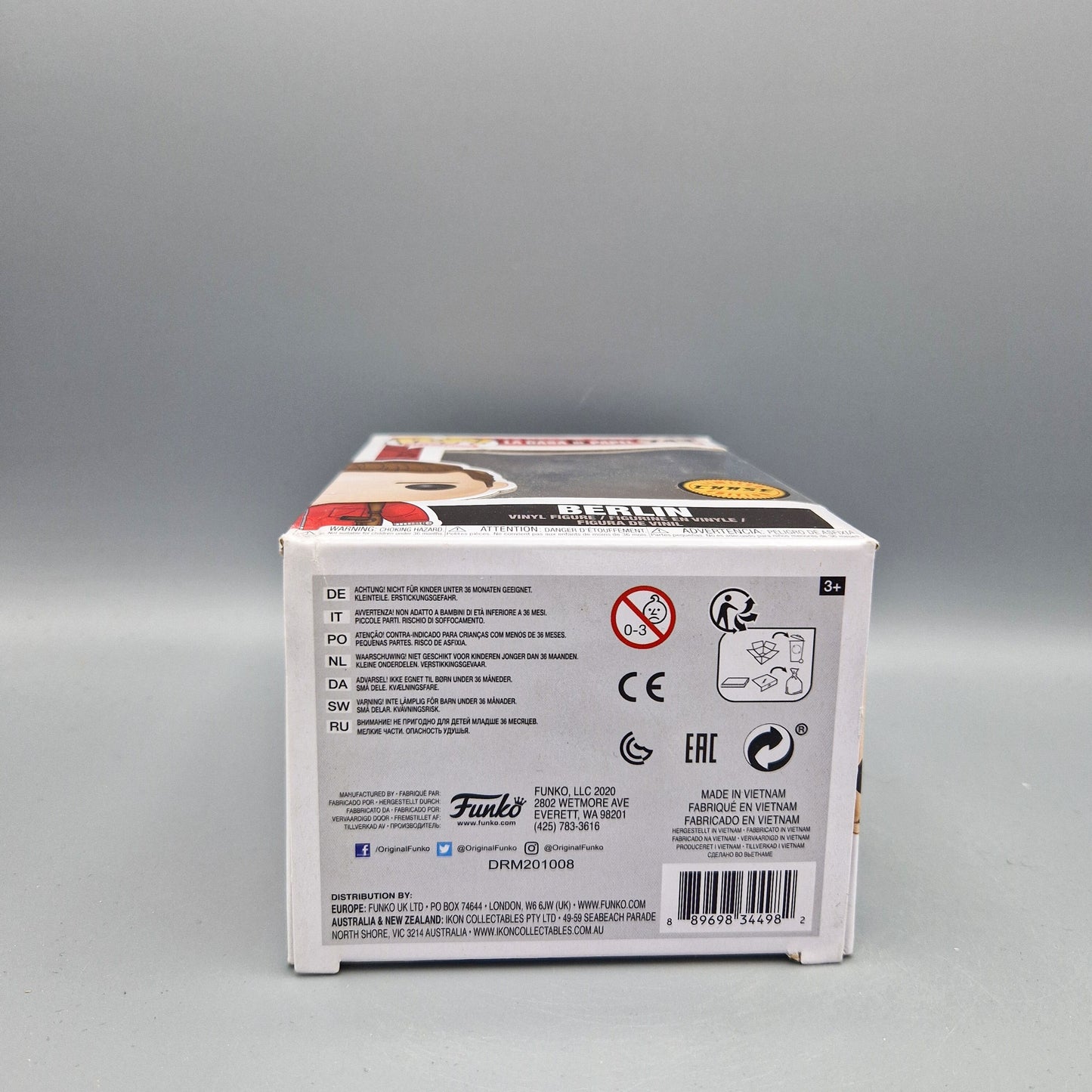 Funko Pop! Television La Casa de Papel #743 Berlin Chase Vinylfigur