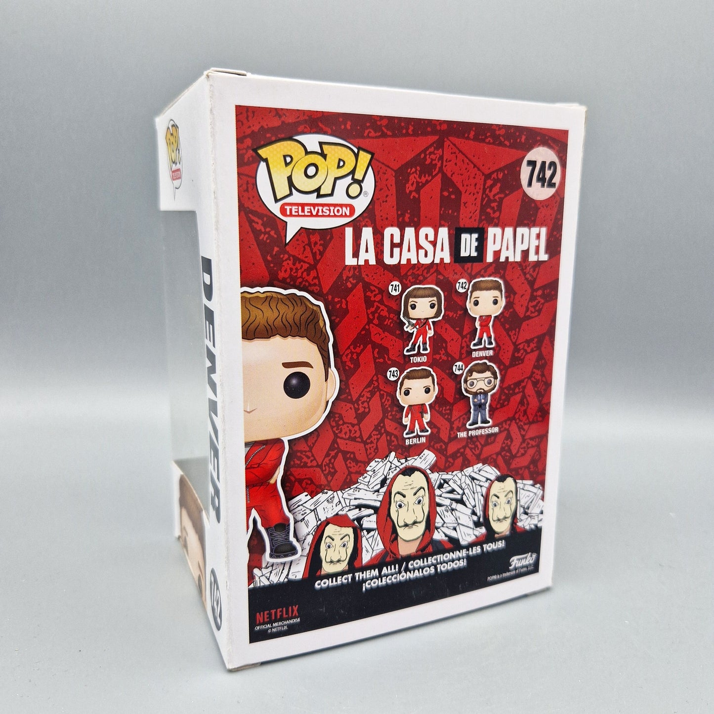 Funko Pop! Television La Casa de Papel #742 Denver Vinylfigur