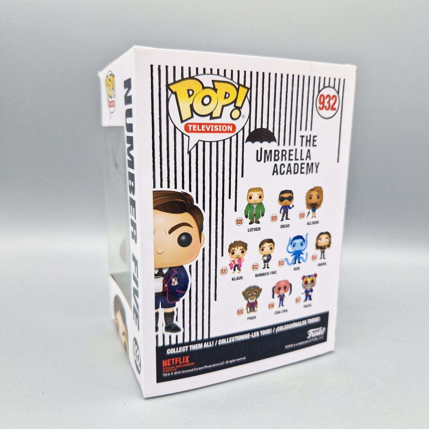 Funko Pop! Television The Umbrella Academy #932 Number Five Chase Vinylfigur