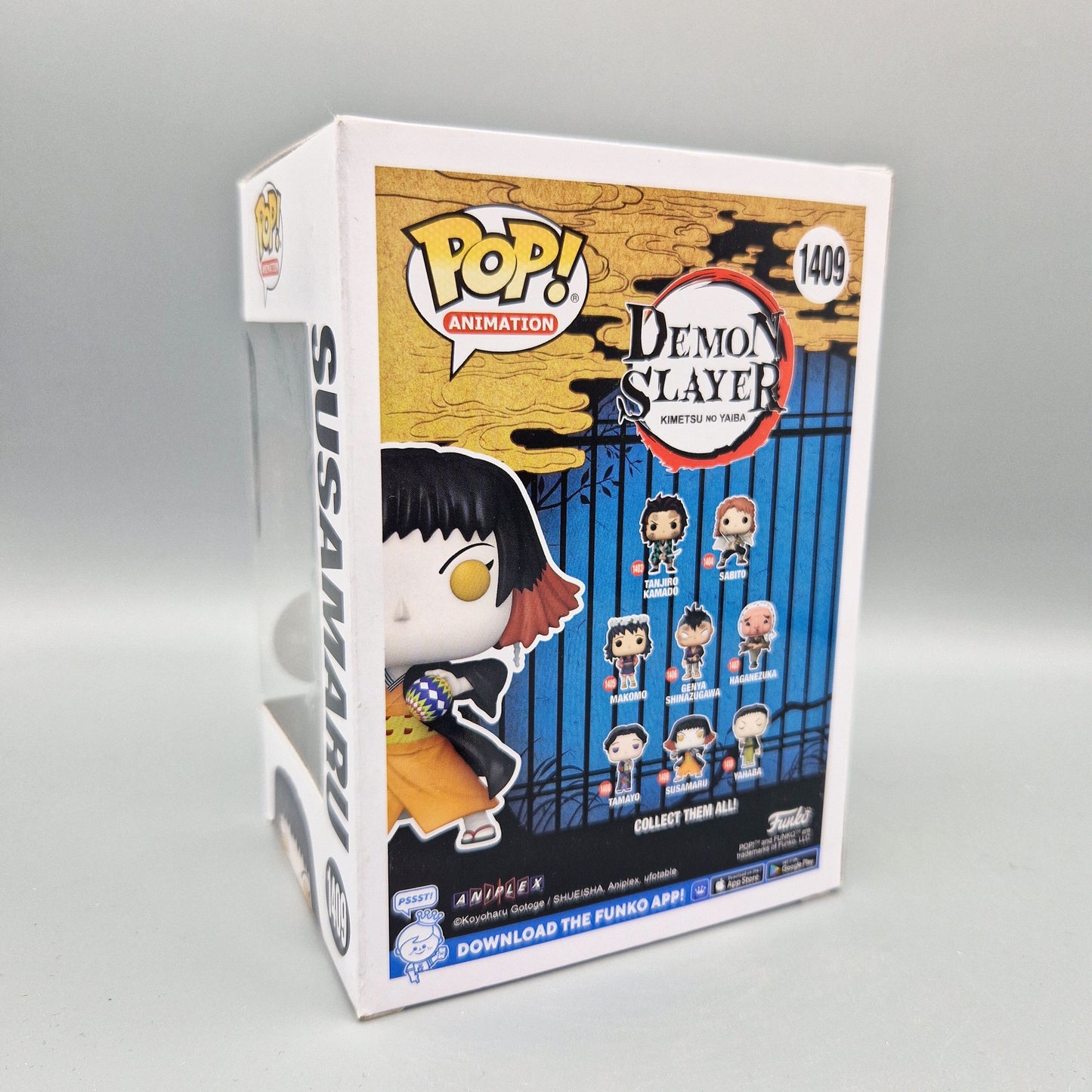 Funko Pop! Animation	Demon Slayer	#1409 Susamaru Glow Chase