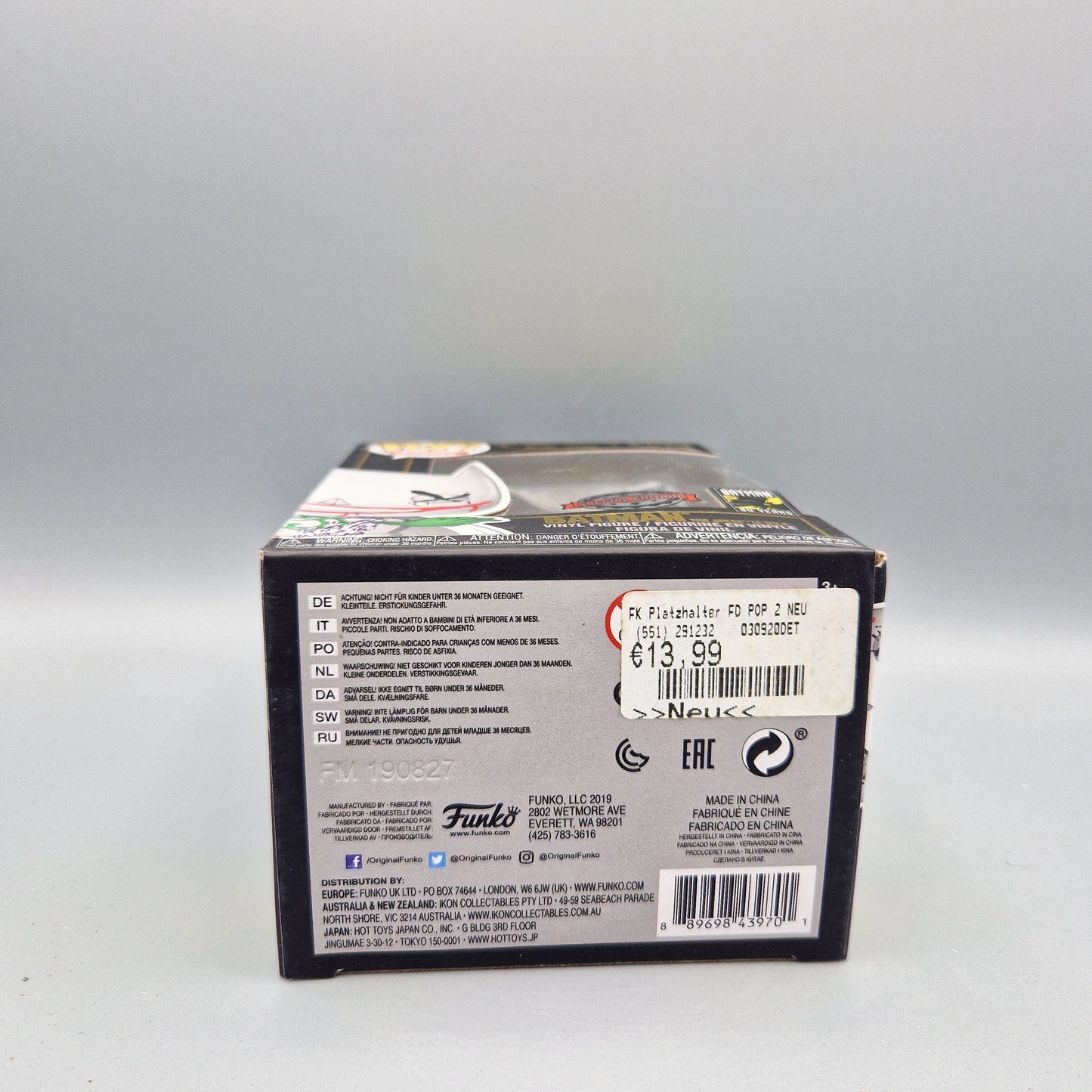 Funko Pop! Heroes Batman #292 Batman (The Joker is wild) Special Edition