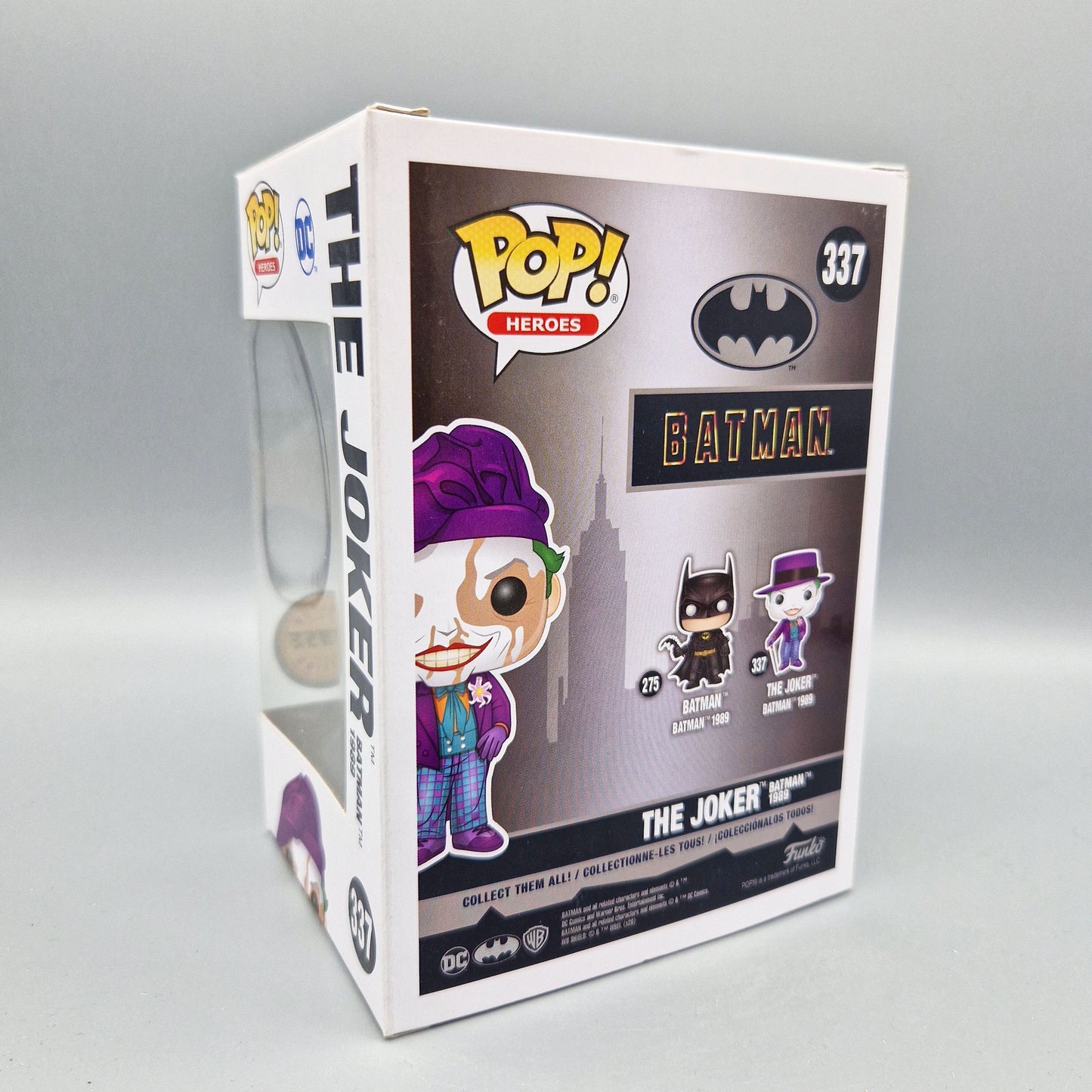 Funko Pop! Heroes Batman #337 The Joker (Batman 1989) - Chase