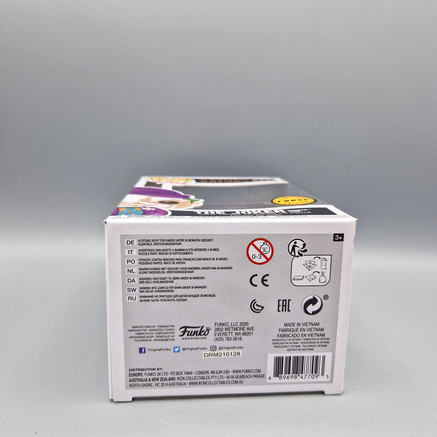 Funko Pop! Heroes Batman #337 The Joker (Batman 1989) - Chase