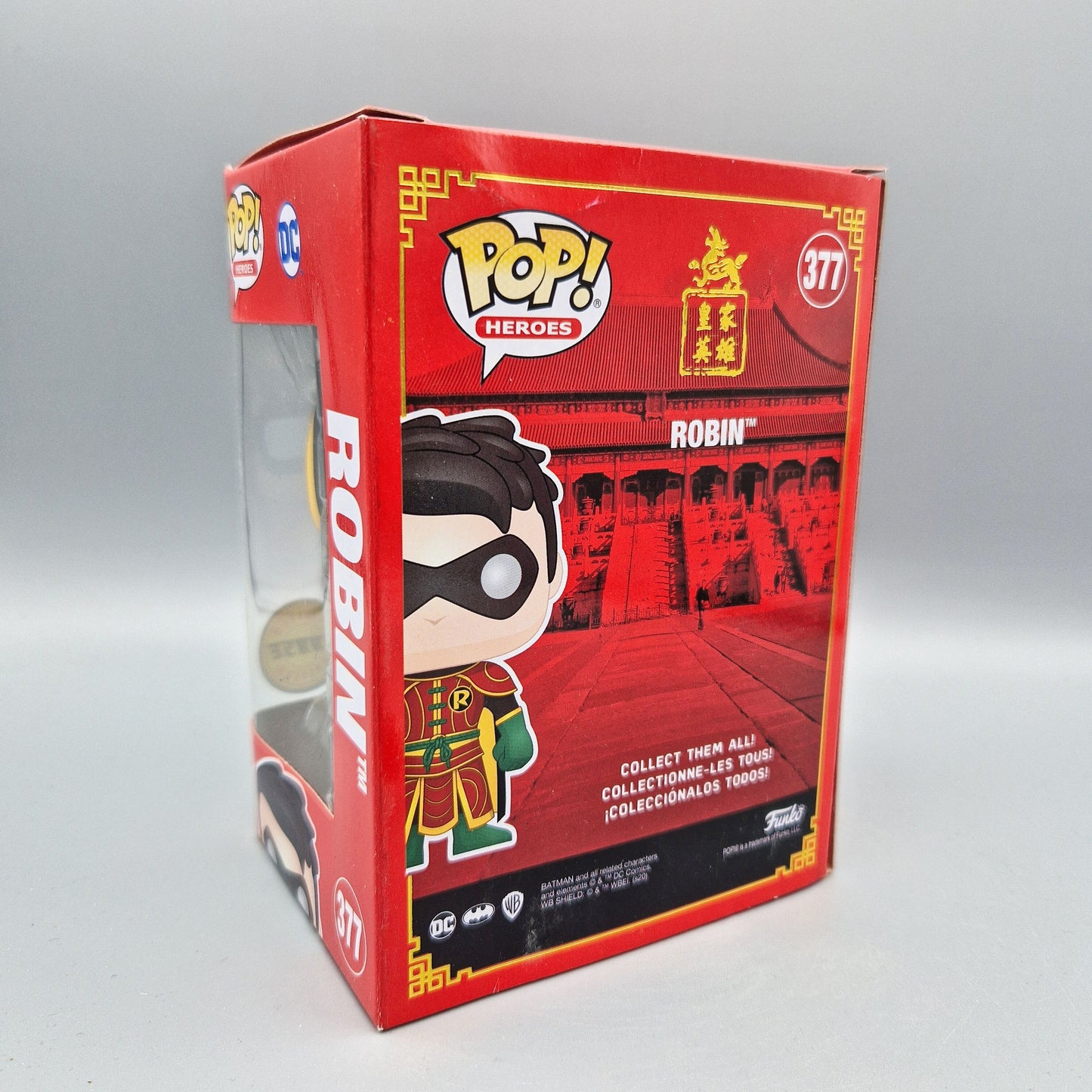 Funko Pop! Heroes DC #377 Robin Chase Vinylfigur