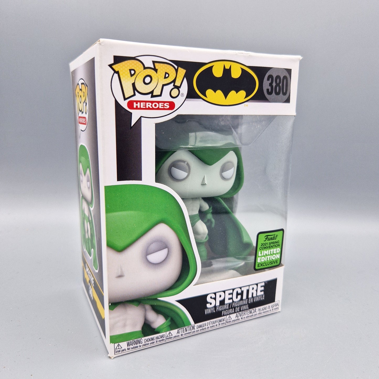 Funko Pop! Heroes Batman #380 Spectre 2021 Spring Convention