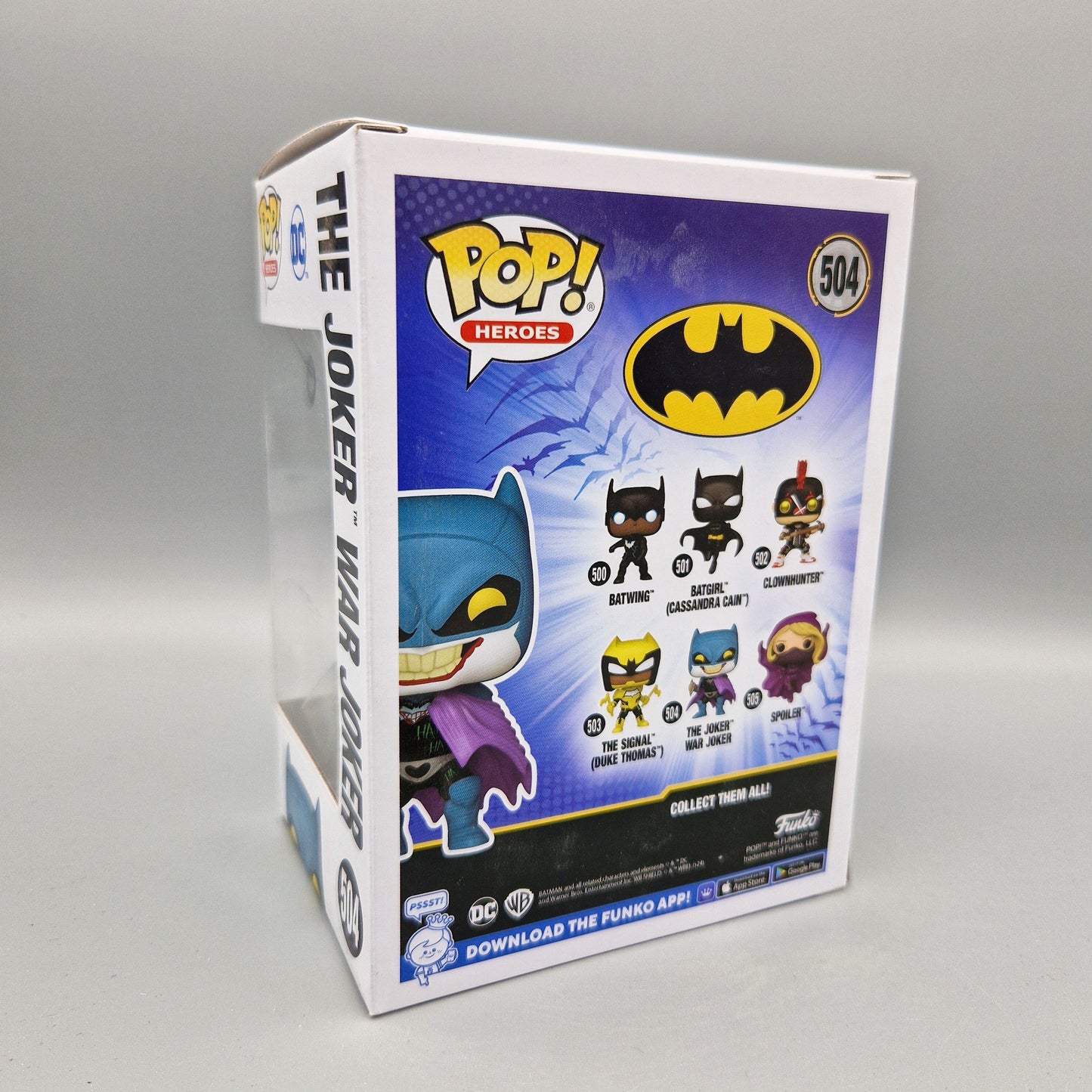 Funko Pop! Heroes Batman #504 The Joker War Joker Vinylfigur