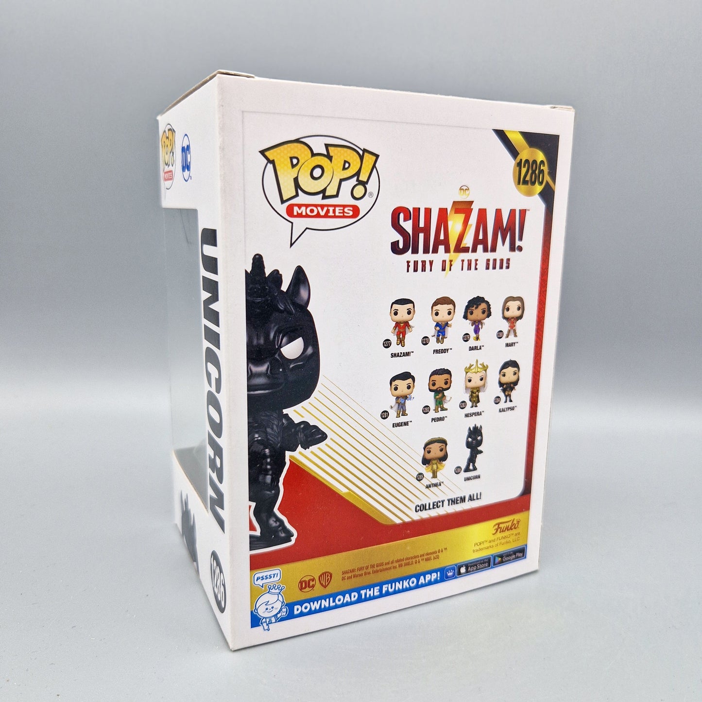 Funko Pop! Movies DC Shazam! Fury of the Gods #1286 Unicorn Vinylfigur